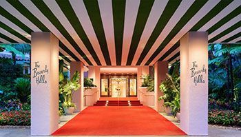 The Beverly Hills Hotel virtual background