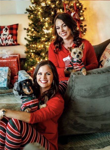 Virtual Christmas shower for Kelly and Jessica