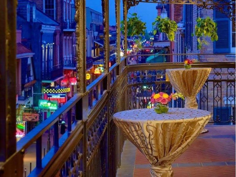 New Orleans Sonesta balcony