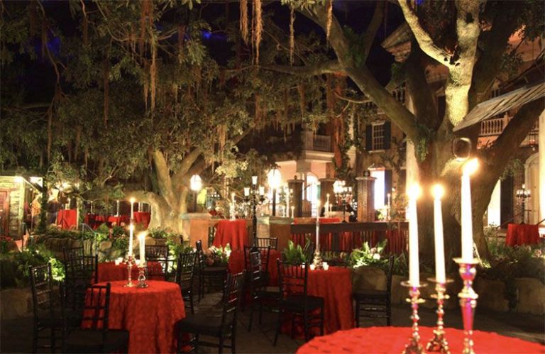 New Orleans candlelight reception