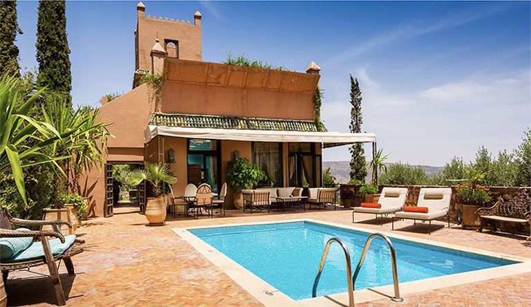 Kasbah Tamadot Accommodations