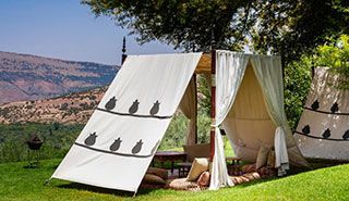 Virgin Limited’s Kasbah Tamadot virtual background